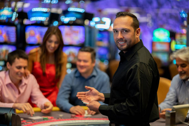 ceria4d live casino studio with professional dealers