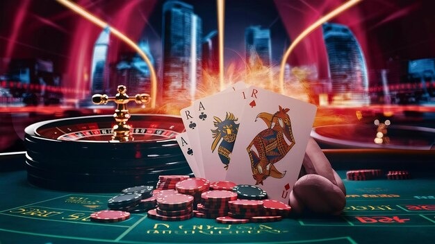 Card reveal in Dragon Tiger game